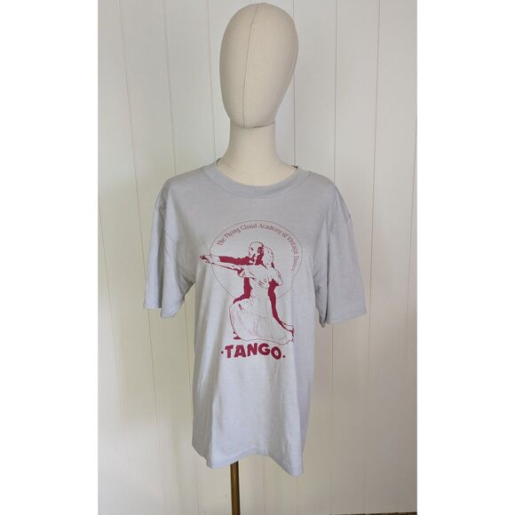 Single Stitch Tango T-Shirt - Sm - Flying Cloud Academy of Vintage Dance - Picture 1 of 6